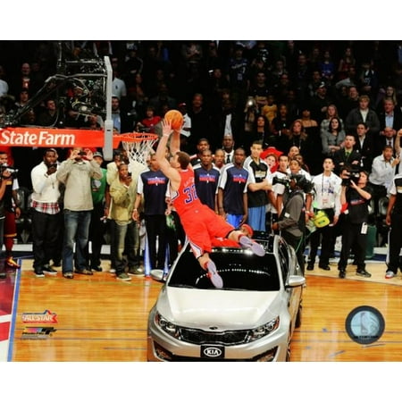 Blake Griffin 2011 NBA All-Star Game Slam Dunk Contest Action Photo