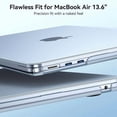 thumbnail image 4 of Frost Kit de Estuche Azul Cielo para MacBook Air 13.6" M5/M4/M3/M2 A3449/A3240/A3113/A2681, 4 of 8