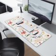 thumbnail image 2 of Long Mouse Pads for Desk,Pioneer Flower Floral Print Pattern Desk Mats on Top Of Desks, Desk Mouse Pad Extra Large with 3mm Non-Slip Base and Stitched Edge for Gaming,Office,Work,Home 31.5"x11.8", 2 of 6
