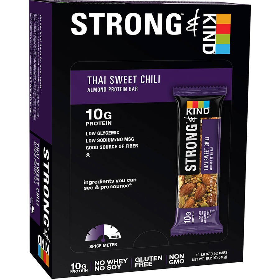 Strong & Kind, Savory Snack Bars, 1.6 oz, 12 bars