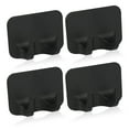 thumbnail image 2 of CNKOO 4PCS Double Ended Hook Self Adhesive ABS Hook for Bathroom Kitchen, 2 of 10