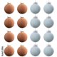 thumbnail image 2 of Clear Hollow DIY Christmas Ornament Ball for Holiday Party and Home Decoration, 2 of 7