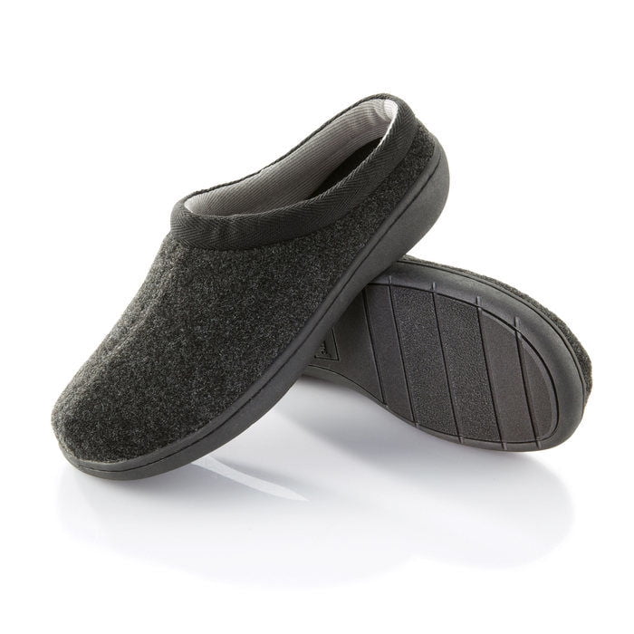 Brookstone Men's Memory Foam Slippers