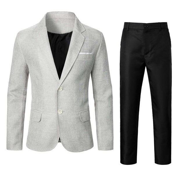 Vedolay Blazer Big And Tall Suits Mens Formal Wedding Prom Graduation