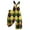 Earthy Yellow, variant on Fgvctg Womens Mardi Gras Jumpsuits Wide Leg Pant Holiday Mask Print Overalls Sleeveless Romper Carnival Party Spaghetti Straps Jumpsuits Loose Bib Overalls With Pockets Earthy Yellow S