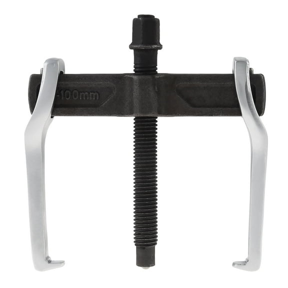 4 inch 100 mm Separate Lifting Device Strengthen Bearing Puller for Auto Car Repair Hand Tools with 2 End Strap Anti Detachment Design, Two Claws Jaw Pullers