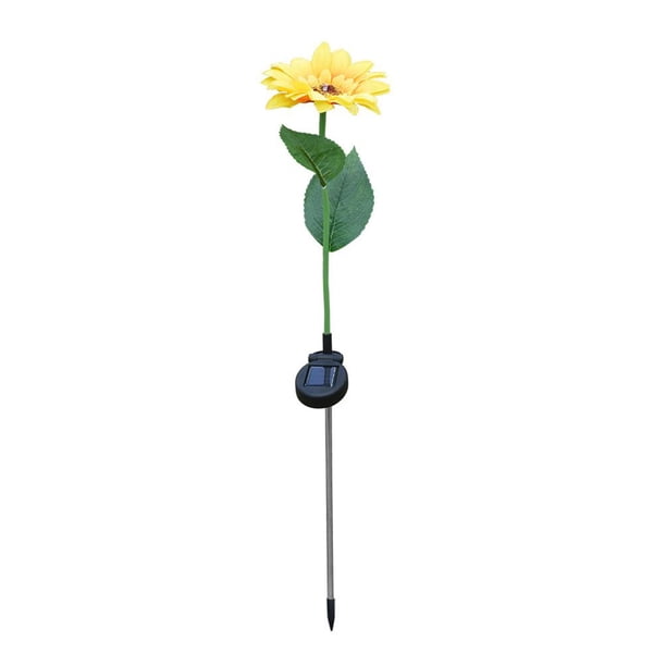De Girasol Luz De Estaca De Jardín Luz Led Impermeable Para La Decoración De La Pasarela Del Porche De La Yarda sonducket HA043062-01