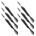 thumbnail image 3 of 6 cepillos plegables para cejas y pestañas, de doble punta, color negro., 3 of 5
