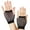 A Black, variant on Net Gloves Fingerless Short for Women Men Neon Gloves Net Mesh Stretch Comfortable Assorted Colors for 80s Party Accessories Fashion