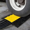 thumbnail image 2 of Modular 5-Channel Rubber Cable Cover Protector Ramp, 2 of 4