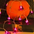 thumbnail image 4 of Tyidzon Halloween Decorations SpidersLight String Luminous Horror Props Pendant Pendant Bar Scene Layout String Of SpidersLights, 4 of 7