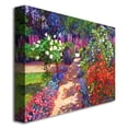thumbnail image 3 of Trademark Art "Romantic Garden Walk" Canvas Wall Art by David Lloyd Glover, 3 of 3
