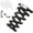 White, variant on Flat Elastic No Tie Shoe Laces for Sneakers, Stretch Tieless Shoelaces for Kids & Adults, Flat Shoes Strings