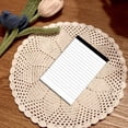 thumbnail image 6 of VKLU 3x5 Small Notepads 4 Pack, Mini Pocket Notebooks with Top Binding, Lined Memo Pads for Professional Office Use, Business Meetings and Home Organization, White Paper 30 Sheets, 6 of 7