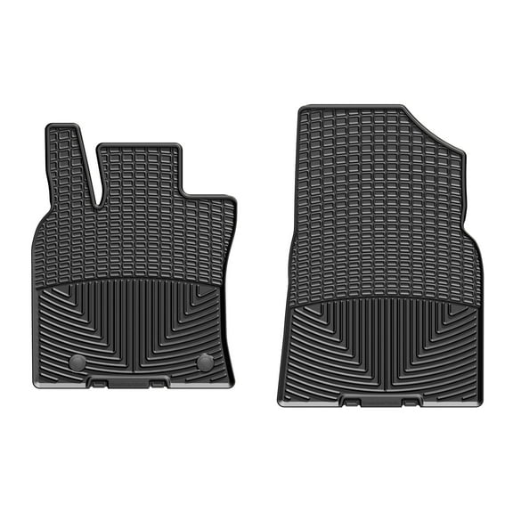 WeatherTech All-Weather Floor Mats compatible with Toyota Camry, Camry Hybrid - 1st Row (Driver & Passenger), Black