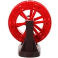 thumbnail image 1 of MOVTOTOP Red Plastic Water Wheel for Trash Can DIY Fountain Decor Lightweight and Multi Functional, 1 of 8