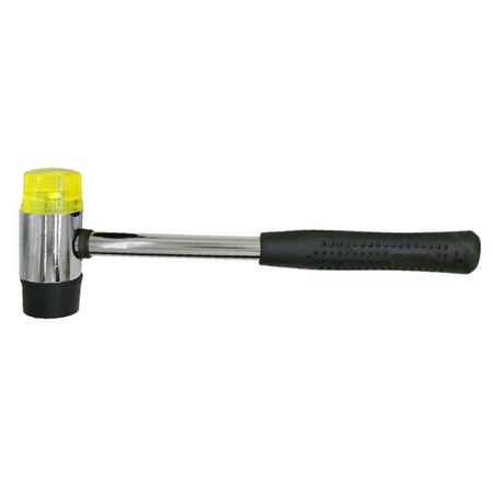

40mm Double- Faced Nylon Rubber Hammer Soft Mallet and Non Slip Jewelers Wood Woodworking