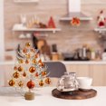 thumbnail image 5 of 17.7IN Mini Christmas Tree Tabletop Holiday Decoration for Home and Office Small Artificial Tree for Festive Scene Display Compact Christmas Ornament for Desks and Shelves, 5 of 6