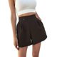 thumbnail image 1 of Womens Elastic Wide Legs Shorts Ladies Summer Beach Casual Hot PantsM, 1 of 4