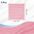 thumbnail image 2 of Uxcell 6Pcs Cheesecloth Napkins, 20x20 Inch Dusty Rose Rustic Dinner Napkins for Wedding Table Decor, 2 of 7