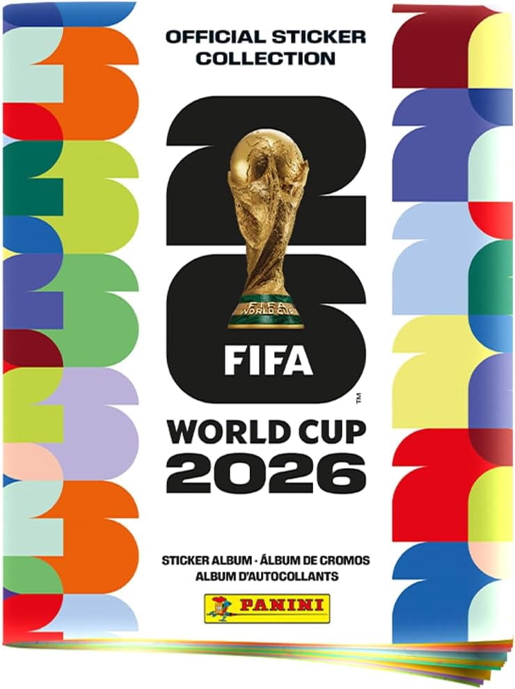 2026 Panini FIFA World Cup Soccer Sticker Hardcover Album
