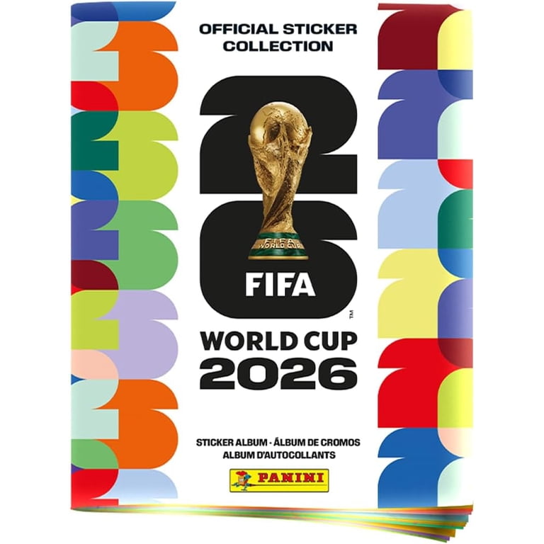 2026 Panini FIFA World Cup Soccer Sticker Hardcover Album