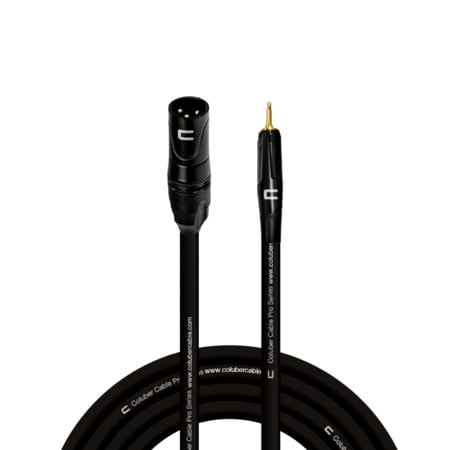 Coluber Cable Unbalanced XLR Male - 3.5mm TS Professional Microphone Cable