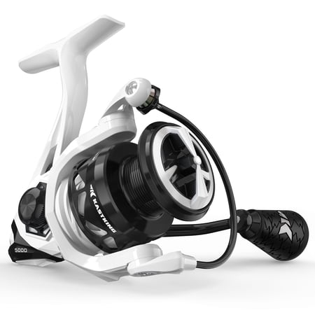 KastKing Spinning Reels 17.5Lbs 5.2:1-White