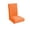 Orange, variant on Stretch Dining Chair Covers With Integrated Seat Back - Washable Fabric Slipcovers for Kitchen, Dining Room, Perfect for Wedding Banquet Decor And Furniture Seat Protection, 22*18*18in, Mint Green