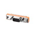 thumbnail image 2 of Uxcell DB9 VGA Gender Changer 9 Pin Male To Male 2-Row Mini Gender 2 of 14