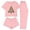 Pink, variant on REORIAFEE 3 Piece Lounge Set for Women Christmas Pajama Short Sleeve Top and Shorts Christmas Tree Graphic Sleepwear Green XS-2XL