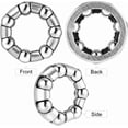 thumbnail image 3 of FrostHike Support de Roulement de Roulement de Roulement de Vélo 3/16 Pouce x 7 Boules, 4 Pcs Roulements à Billes pour Roue avant de Vélo, Vélo Extensible pour Enfants, 3 of 4