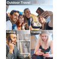 thumbnail image 2 of for Samsung Galaxy A15-5G Phone Case, and Screen Protector, Dust-Proof Port Cover, Full Body Non-Slip Rubber Covered, Wear-Resistant & Drop-Proof, Support Magnetic Car Mount, Orange/Black, 2 of 16