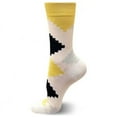 thumbnail image 1 of Geometric Staircase Pattern Socks from the Sock Panda (Adult Medium - Women's Shoe Sizes 5-10), 1 of 2