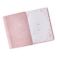 thumbnail image 3 of Diario de cuero rosa Christian Art Gifts Jeremías 29:11 Cuaderno inspirador 240 Páginas 6 x 8.5 x .8 pulg, 3 of 3