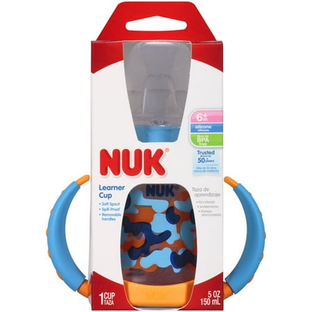 Gerber Nuk Camo 5oz 2handle Learner Cup 1pk