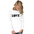 thumbnail image 4 of Love Autism Awareness Puzzle Piece Long Sleeve TShirt Men Women Brisco Brands S, 4 of 6