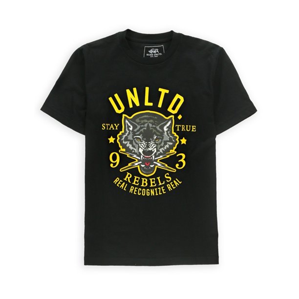 Camiseta gráfica Ecko Unltd. Hell Bent Hombre Negra Extragrande