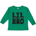 thumbnail image 3 of Inktastic Little Brother Lil Bro Boys Boys Long Sleeve Toddler T-Shirt, 3 of 5