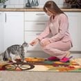 thumbnail image 4 of 2 Pieces Of Kitchen Rugs and Mats Non Skid Washable Fall (112) Kitchen Mat,Floor Cushion Waterproof Rug,Rubber Backed Area Rugs for Laundry 47*17+30*17, 4 of 7
