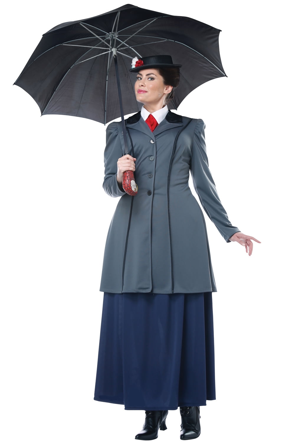 English Nanny California Costumes Adult Mary Poppins Costume 
