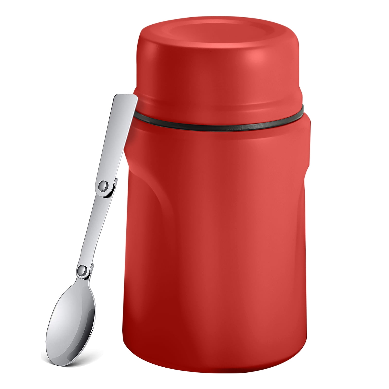 Vacuum Insulated Stainless Steel Lunch Thermos, Leak Proof Soup