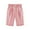 Pink, variant on Girl Athletic Shorts Clearance Kids High Waisted Cotton Linen Shorts Elastic Waist Shorts with Pockets Summer Dressy Casual Cropped Pants