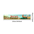 thumbnail image 5 of Easter Themed Wooden Sign Banner Bunny Eggs Flowers Background Party Decorations Backdrop for Easter Celebrations Family Gatherings Photo Props Easter Parties, 5 of 7