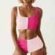 thumbnail image 1 of WILLBEST Conjuntos de Bikini Para Mujer, Trajes de Baño de Dos Piezas Con Cuello Cuadrado Fruncido, Trajes de Baño de Cintura Alta, 1 of 6