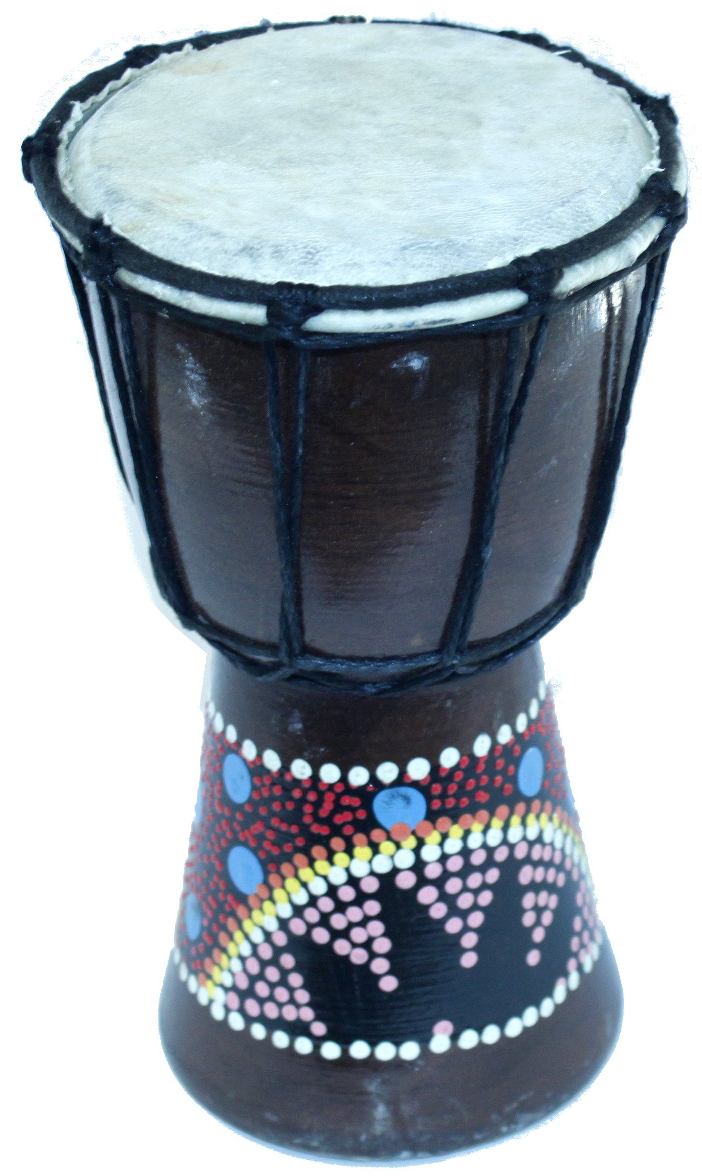 信頼 送料無料 JamTown Djembe Jr. or Jembe Set Set Drum World With Djembe With  colored dots Music of from Drum Jerusalem Large size (30 