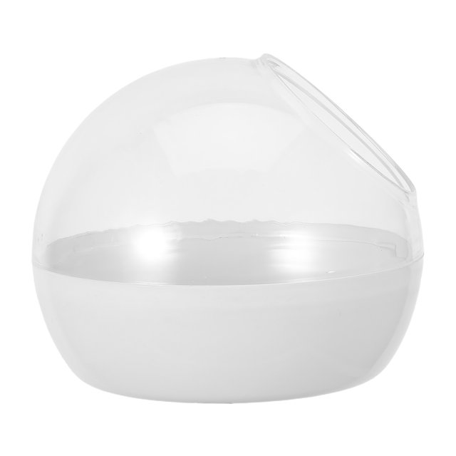 unbranded Nido Colgante Transparente Para Jaula De Pájaros Con Ahorra Espacio Y Material ABS