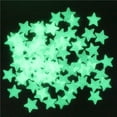 thumbnail image 6 of Glow In The Dark 3D Stars Wall Stickers 100Pcs Luminous Fluorescent Wall Sticker for Kids Baby Room Bedroom Ceiling Home Decor, 6 of 8