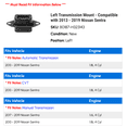 thumbnail image 2 of Left Transmission Mount - Compatible with 2013 - 2019 Nissan Sentra 2014 2015 2016 2017 2018, 2 of 2