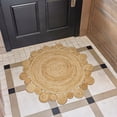 thumbnail image 3 of Flower Round Rug, 3 of 3